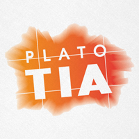 Plato TIA Logo. Shop Verkauf von Kleidern. 